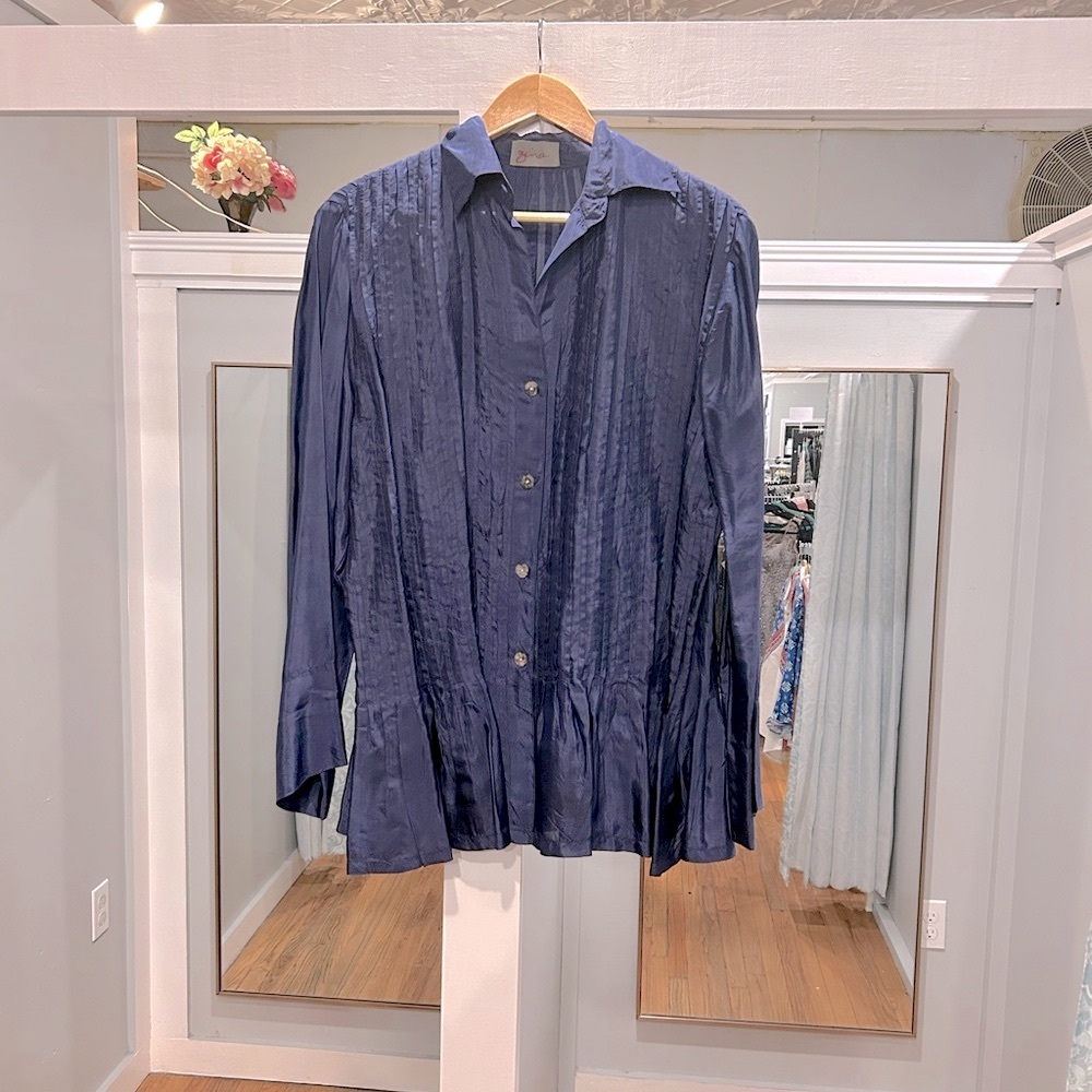 Zina Beverly Hills Silk Blouse